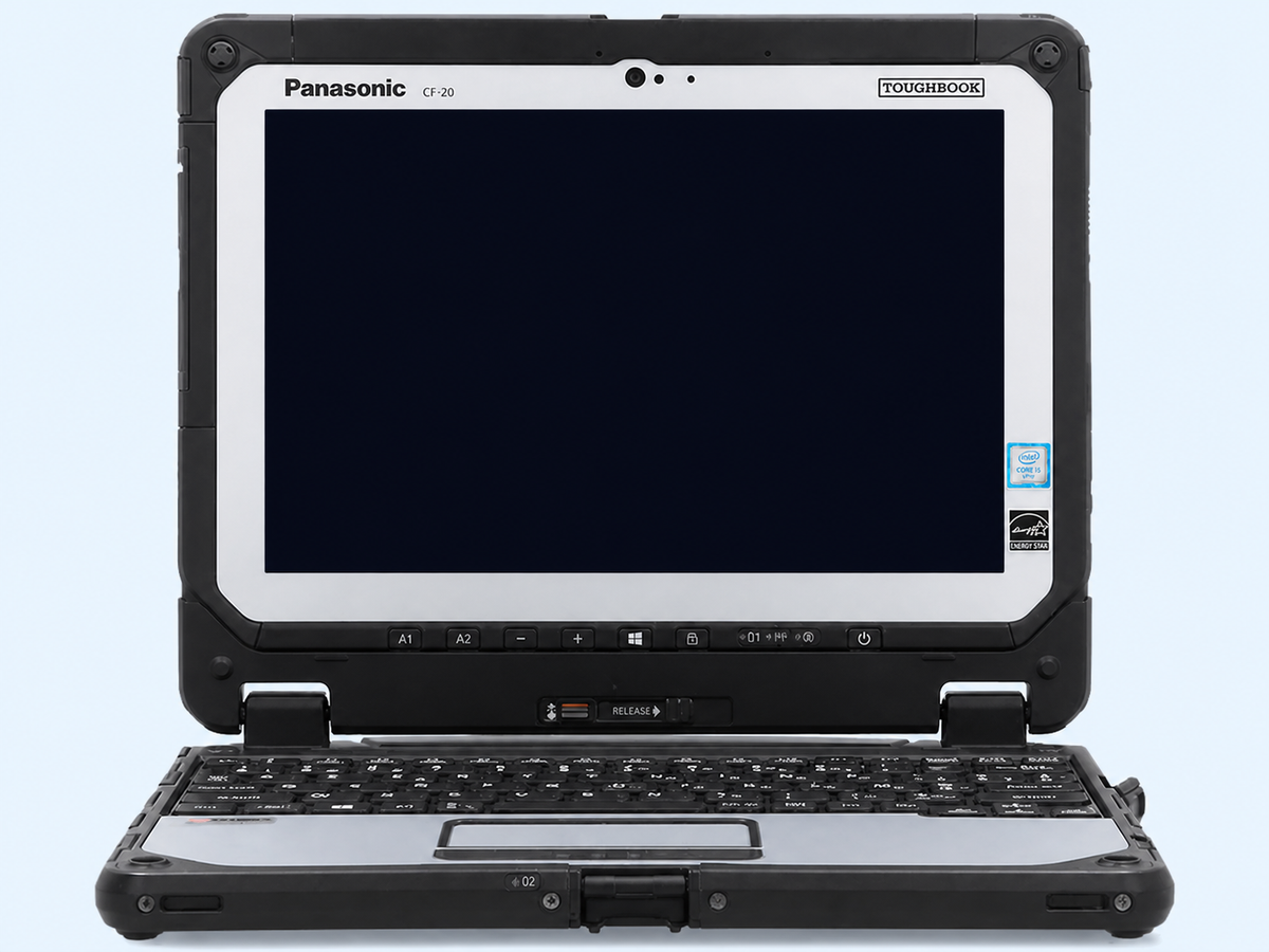 Panasonic TOUGHBOOK CF-20 MK1 (CF-20A0205TG) 10,1" WUXGA Touch, Intel Core m5-6Y57 vPro,8 GB RAM,256 GB SSD, Win 10 Pro, QWERTZ