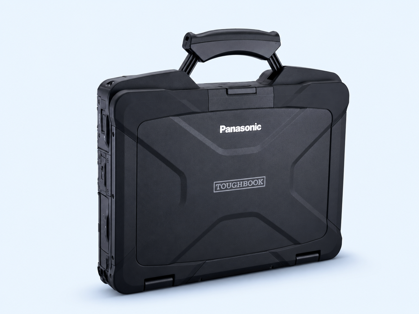 Kompatible Produktdarstellung eines Panasonic TOUGHBOOK 40 Mk2 mit geschlossenem Display; kein exakter Konfigurationsnachweis.
