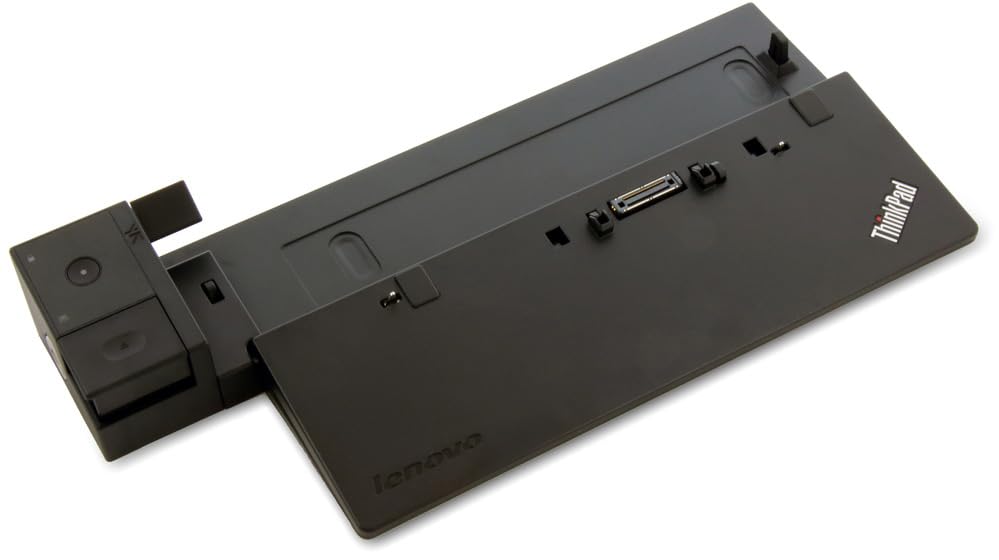 Lenovo 40A10065EU Dock für Thinkpad Pro (65 Watt, EU-Netzteil, VGA, DVI-D, DisplayPort, 3x USB 3.0/2.0)