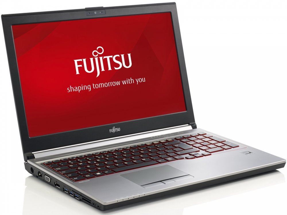 Fujitsu VFY:H7300W77SBDE 39.6 cm (15.6 inch) laptop (Intel Core i7 4710QM, 8GB RAM, 256GB SSD, Win 7 Pro) black