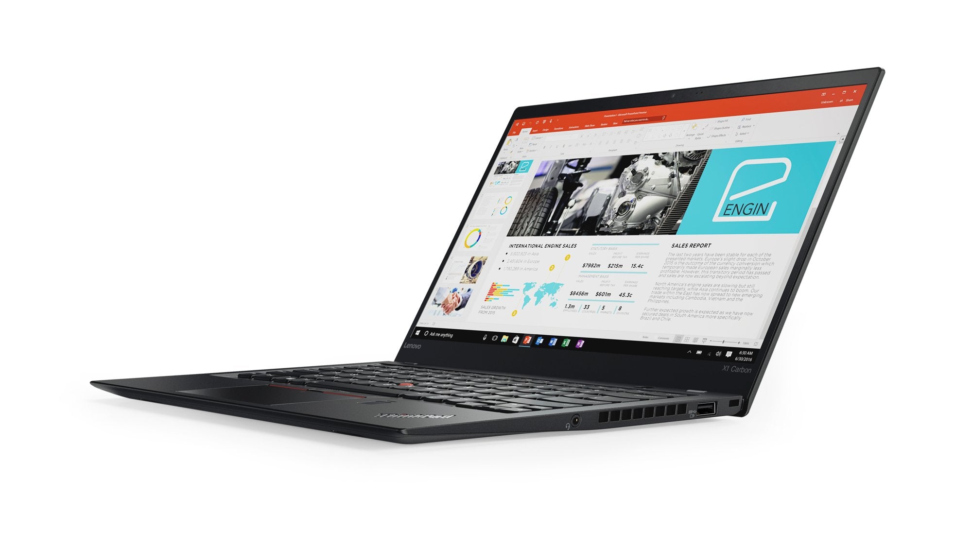 Lenovo 20HR002MGE 35,5 cm (14,0 Zoll) ThinkPad X1 Carbon G5 Laptop (Intel Core i7-7500U, 16GB RAM, Intel HD Graphics 620, Win 10 Pro) schwarz