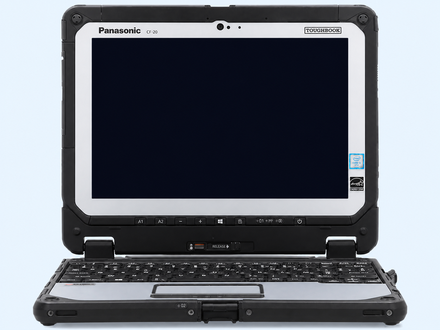 Panasonic TOUGHBOOK CF-20 MK1 (CF-20A0205TG) 10,1" WUXGA Touch, Intel Core m5-6Y57 vPro,8 GB RAM,256 GB SSD, Win 10 Pro, QWERTZ