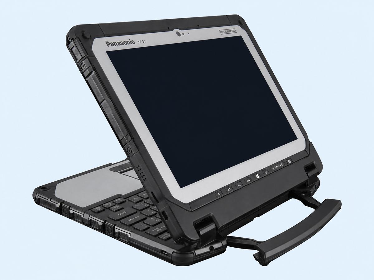 Panasonic TOUGHBOOK CF-20 MK1 (CF-20A0205TG) 10,1" WUXGA Touch, Intel Core m5-6Y57 vPro,8 GB RAM,256 GB SSD, Win 10 Pro, QWERTZ