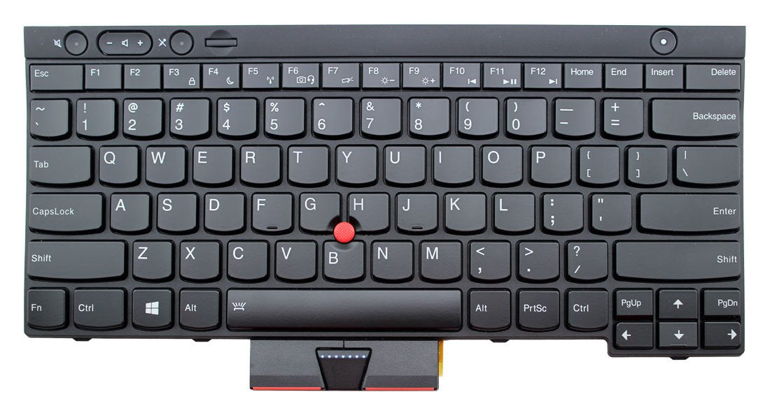 WishingDeals Laptop Tastatur mit Hintergrundbeleuchtung f?r Lenovo IBM Thinkpad X230?X230i x230it X230T W530, US Layout kompatibel mit UK