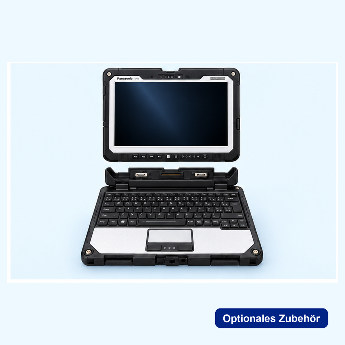 CF-33 Mk3 Tablet mit separat erhältlichem Premium Keyboard als optionales Zubehör